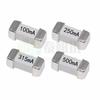 Fusible SMD 2410 1808 6125 de ruptura rápida borde plateado 250V0.1A23456781015A30A