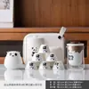 Taza Rápida de Panda Personalizada Set de Té para Viaje al Aire Libre Tetera Portátil Souvenir de Evento Regalo