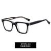 97725 Montura de gafas de moda con degradado de color europeo y americano tr90 gafas anti-luz azul protección ocular montura de gafas de tendencia al por mayor