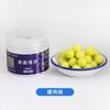 Cuentas Verdes de Peces Negro Especiales, Cuentas Suaves de Hundimiento Lento, Señuelo Artificial Sabor Manzana Verde Arándano, Varios Sabores de Cebo para Peces Verdes