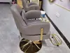 Sillón de Barbería 3AM Silla de Peluquería Silla de Corte Barbería Salón Elevación Permanente Coloración Peluquería Celebridad de Internet