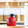 Garrafa Personalizada de Aromaterapia Sem Chama 500ml, Garrafa de Vidro Cilíndrica Quadrada Transparente Vazia para Aromaterapia, Frasco Difusor em Estoque