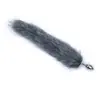 Cola de Zorro de Imitación, Cabello de Cola Artificial Tapón Anal Metálico, Productos para Adultos, Juguete Sexual para Estimulación del Punto G al Por Mayor