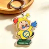 Llavero acrílico personalizado de starman de dibujos animados, colgante, accesorio para bolso, mercancía de starman, decoración