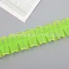 Cinta de Encaje de Tul Plisado Doble Cara de 2.5 cm con Volantes Borde Dorado Hueso de Pez Plisado Accesorios para Ropa Encaje