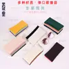 Bolsa de cuero para gafas de alta gama cierre automático de resorte bolsa para gafas de sol bolsa de almacenamiento de moda bolsa para gafas de sol con lámina de acero