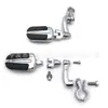 Suporte de Pedaleira Preto Galvanizado Modificado para Motocicleta Suporte de Pedaleira Universal 32mm Suportes Pedidos Mistos