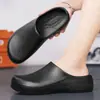 Chinelos Masculinos Comércio Exterior tamanho grande 2024 Impermeável e à Prova de Óleo Sapatos de Chef Masculinos e Femininos Moda Sapatos de Enfermeiro Sandálias Leves