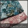 Nuevo Tejido Jacquard Repujado en Oro con Flores Jacquard Teñido en Hilo Tridimensional Tela para Vestido de Mujer Bolsa de Cosméticos