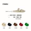 Qualidade High-End Dongguan Couro Genuíno Original Sapatos Femininos Estilo Normcore Sandálias Slip-On Solado Macio Casual Férias Sapatos de Praia