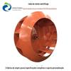4-72 9-19/26 Aço Inoxidável Resistente a Alta Temperatura Rotor Centrífugo Frp Liga de Alumínio Rotor Anticorrosivo Roda de Vento