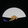 Patrimônio Cultural Imaterial Material Leque de Pintura Leque de Pintura Feito à Mão Leque de Caligrafia Leque Pintado à Mão Leque Redondo DIY Leque Redondo de Papel de Arroz Em Branco