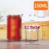 Fábrica certificada ISO al por mayor Bote para mermelada de pepinillos miel frasco de almacenamiento de alimentos sellado frasco para envasado secundario de pepinillos caseros