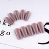 Uñas Postizas Cuadradas de Longitud Media de Color Puro Producto Terminado Capa Selladora Brillante UV Manicura Portátil Resistente al Desgaste Uñas Postizas Producto Terminado Tira