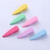 Pinza para el cabello sin costuras de color gota de agua de 4.5 cm Pinza para el cabello Macaron lindos accesorios para el cabello pinza lateral DIY hecho a mano pinza para flequillo de cabello roto
