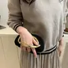 Comercio Exterior Moda y Estilo Lujo Ligero Personalidad Versátil Retro Cadena de Alta Gama Textura Bolso de Hombro Cruzado Bolso de Mano Bolso de Noche