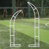 Nuevos accesorios para bodas arco de cuernos de toro de arte en hierro decoración de boda al aire libre soporte de decoración de flores de seda caja de cartón