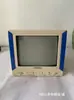 Item Antigo Retrô Concha Colorida Mini Pequeno Preto e Branco Televisor Antigo Decoração de Loja Ornamento Adereço de Exibição