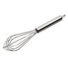 Utensílios de Cozinha 10 polegadas Batedor de Ovos 6 Fios Aço Inoxidável Batedor de Ovos Manual Batedor de Ovos Acessível Vara de Mistura