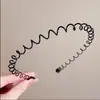 Diadema para lavarse la cara y mascarilla facial para hombre con dientes, antideslizante, diadema deportiva invisible, pinza para el pelo mate, accesorio para el cabello