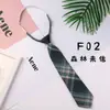 Gravata JK Original Estilo Japonês Uniforme de Ensino Médio Feminino Estilo Preppy Gravata Preguiçosa Grátis Xadrez Estudante Feminina Hoshino Baizui
