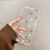 Funda Simple de Flor de Cerezo para iPhone 17 16 Promax Nueva de Verano TPU Cobertura Total Agujero de Precisión Funda Protectora