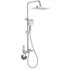 Set de ducha de cobre de alta calidad, cabezal de ducha superior y de mano para uso doméstico