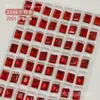 Nuevo Taladro Super Flash para Uñas Rectangular con Punta de Hielo Bloque de Hielo Taladro Decoración de Uñas Brillante Joyería Taladro Apilado Adornos de Diamante K9