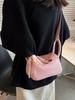 Estilo Coreano Diseño de Nicho Bolso de Doctor Bolso Cruzado para Mujer Bolso Pequeño Portátil de Textil para Mujer Moda 2025 Versátil