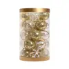 Decorações de Natal de Novos Produtos Transfronteiriços Platinum Boutique Conjunto de Bolas de Natal Pintadas para Pet Bolas de Decoração para Árvore de Natal