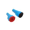 Tapa de Terminal Exterior Impermeable y a Prueba de Polvo R6 Conector de Zócalo de Terminal Espiral de Resorte de Pluma Dorada