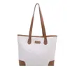 Bolsa Tote Estampada Retrô para Mulheres, Grande Capacidade, Moda de Luxo, Bolsa de Ombro Versátil, Bolsa de Mão Simples
