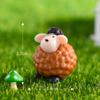 Musgo micro paisaje adornos decorativos mini lindo oveja de orejas largas muñeca material DIY mayoreo