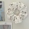Elástico de Cabelo Estilo Relaxado, Acessório de Cabelo Grande Estilo Coreano, Prendedor de Cabelo de Luxo para Meninas, Corda de Cabelo, Elástico de Cabelo, Acessório de Cabelo
