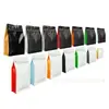 Bolsa de Sellado Lateral de Ocho Lados Colorida Bolsa con Cierre Hermético para Granos de Café Bolsa con Válvula de Aire para Té Comida para Gatos Comida para Perros Bolsa de Empaque Colorida