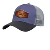 Gorra de Malla Personalizada de 5 Paneles de Alta Calidad con Logo de Cuero, Transpirable para Deportes, Gorra de Béisbol Trucker