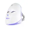 Máscara de Beleza Led Personalizada com Ajuste de Silicone, Luz Infravermelha, Multi-Comprimento de Onda, Dispositivo Transfronteiriço de Cuidados com a Pele Facial Colorido