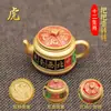 Giro de Azulejo de Mahjong del Zodiaco de la Suerte: Año del Caballo Mini Decoración Artesanal Creativa Adorno de Mano Colgante