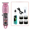 Cortapelos Eléctrico con Pantalla Digital Transfronterizo para Salones de Peluquería, Afeitadora Profesional para Cabeza Rapada, Carga LCD, Recortador de Vello Corporal Transparente