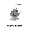 Partes de generador de gasolina Yamaha EF2600 MZ 175 166F YP20 30 carburador de bomba de agua