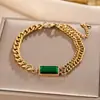 Pulseira de Aço Titânio Estilo Novo Não Desbota Japonesa e Coreana para Mulheres, Versátil Estilo Ins Pulseira de Joias da Moda Personalizada, Atacado Não Desbota