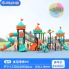 Conjunto Combinado de Tobogán para Exteriores para Jardín de Infancia, Comunidad Infantil, Instalaciones de Juego en Parques, Columpio Trepador, Tobogán Personalizado