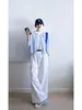 Cárdigan de Moda de Punto Sal y Pimienta de un Solo Botón para Mujer, Top de Manga Larga con Cuello Redondo Estilo Coreano para Primavera y Otoño, Suéter de Punto Suave de Nicho