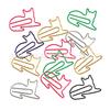 Novedad de los fabricantes clip para papel con forma de animal de varios colores, clip para papel cruzado de pingüino, perro sentado, clip para papel cruzado, gran venta