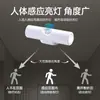 Sensor de Cuerpo Humano Inteligente Nuevo Transfronterizo Luz de Colina Foco Carga Magnética Autoadhesivo Luz de Gabinete Ojo de Gato Doble Luz Nocturna