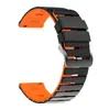 Adecuado para Samsung/Huawei/Xiaomi Watch Series Correa de Reloj de Silicona con Patrón de Piano Bicolor 22mm Universal