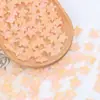 Estrella de Mar Perforada de Vidrio de 15 mm Cuentas Sueltas Hecho a Mano DIY Collar Pulsera Accesorios de Joyería Fabricante de Pulseras Venta al por Mayor