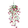 45 Peças de Eucalipto Artificial Violeta para Pendurar na Parede Arranjo de Flores de Eucalipto para Decoração de Casamento Pendente de Parede e Decoração Suspensa