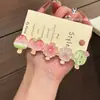 Presilhas de cabelo coloridas com um toque de luxo, presilhas de cabelo em formato de laço, presilhas de franja para meninas coreanas, presilhas laterais para cabelos soltos, presilhas de flor