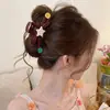 Pinza para el pelo única y hermosa para mujer, accesorio para el pelo de alta gama para la parte trasera de la cabeza, tamaño grande para cabello grueso, pinza de tiburón para recogidos, adorno para el pelo